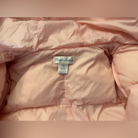 Ralph Lauren Down Puffer Bunting Snowsuit - Picture 5 of 7